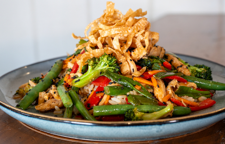 Chicken Thai Peanut Stir Fry