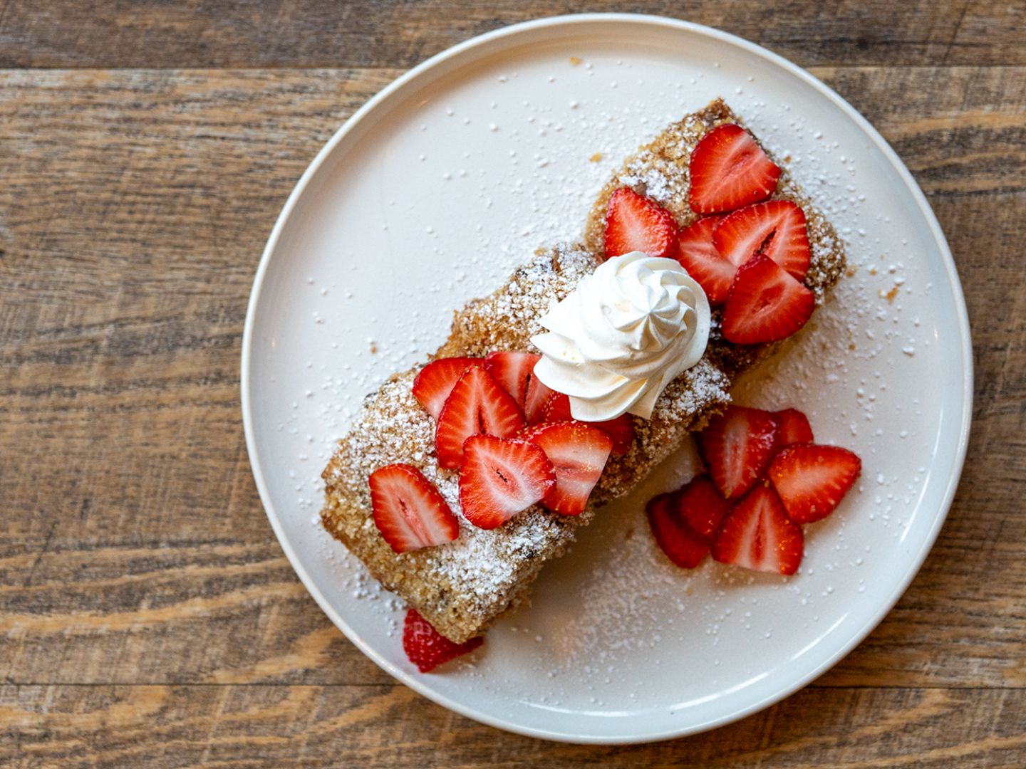 CRISPY BREAD PUDDING FRENCH TOAST