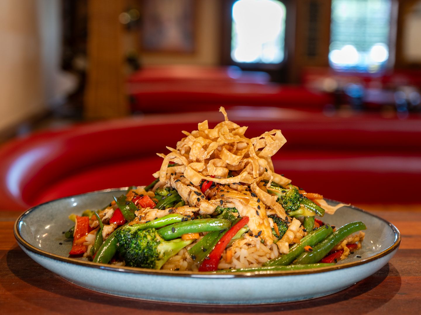 CHICKEN THAI PEANUT STIR FRY