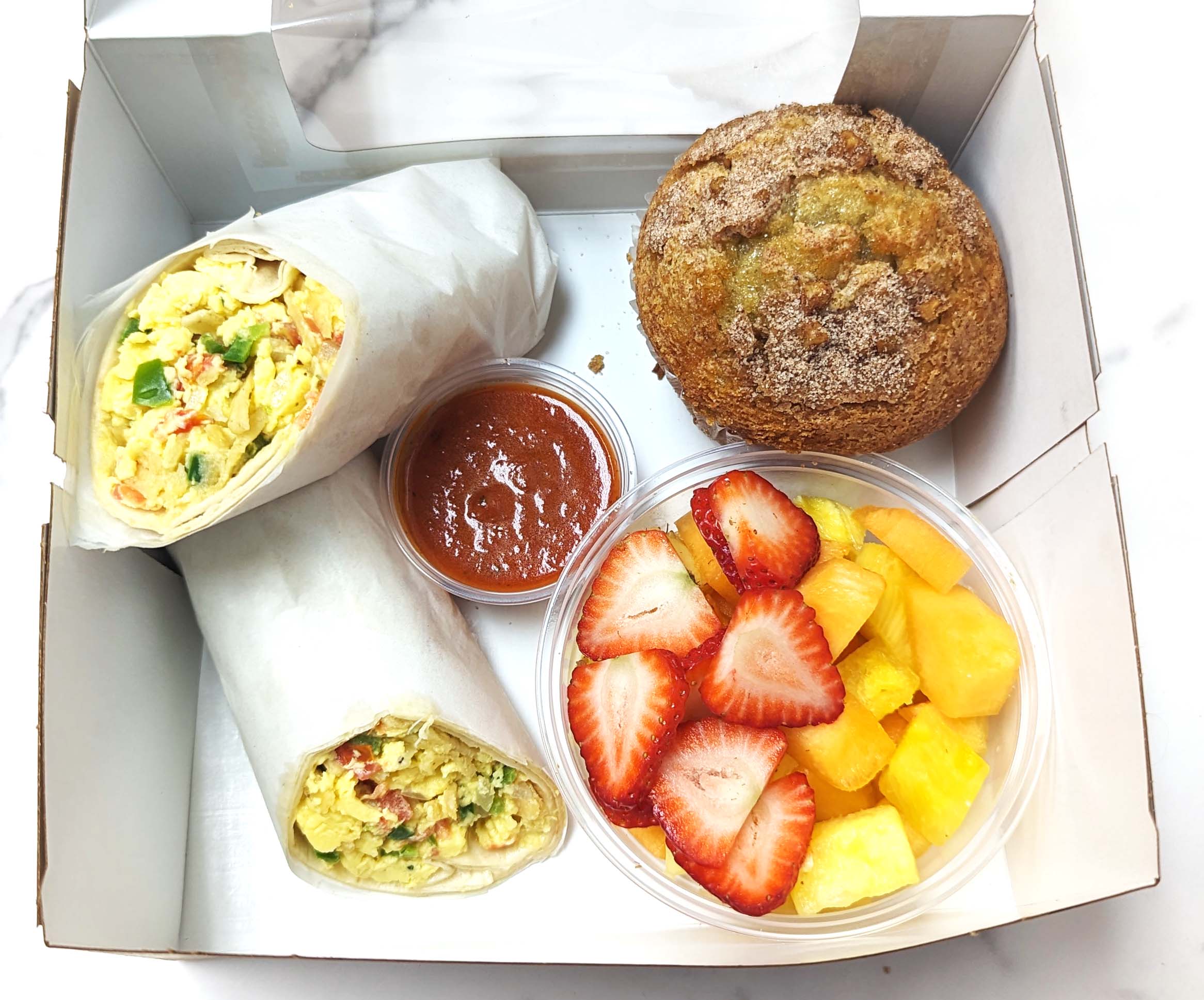 Santa Fe Breakfast Wrap Box