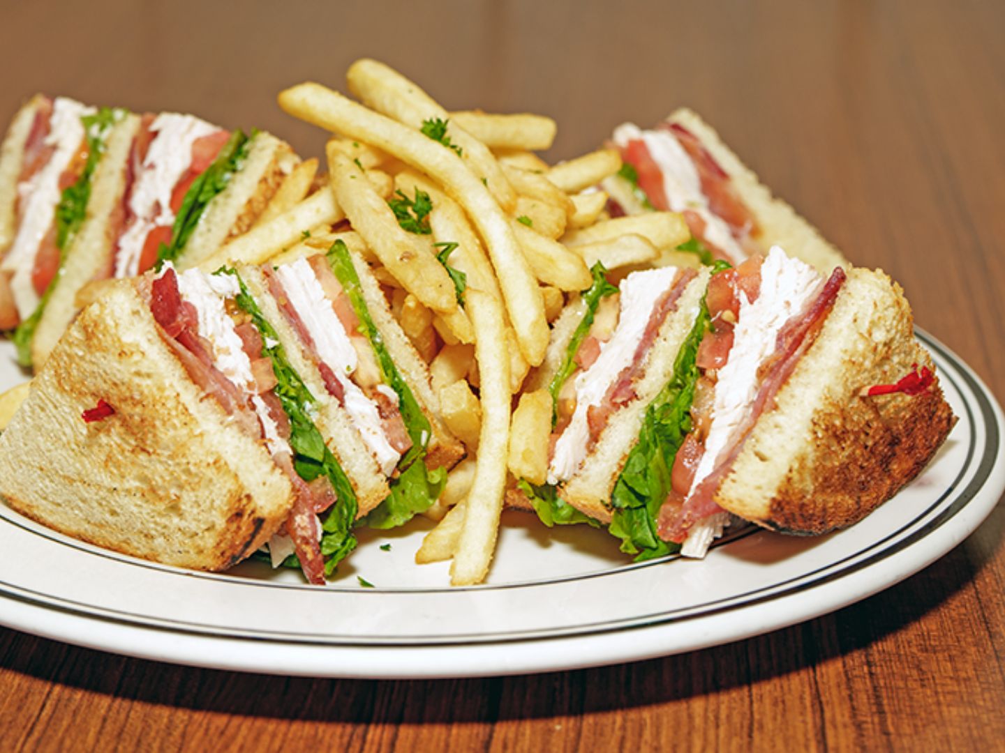 Roasted Turkey Club